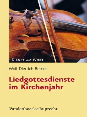 cover image of Liedgottesdienste im Kirchenjahr